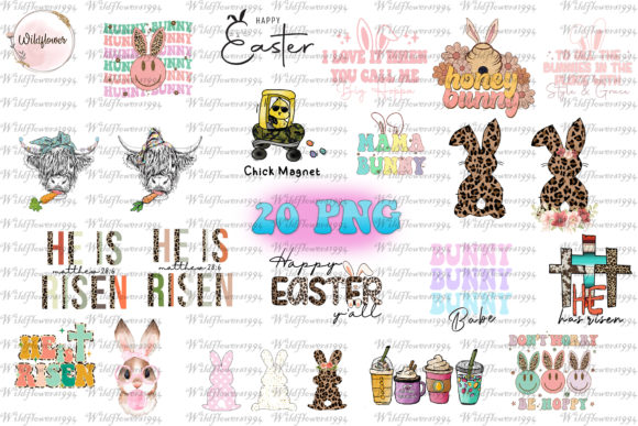 Download Happy Easter Sublimation Designs Bundle - Premium Resources