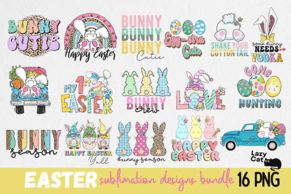 Download Easter Sublimation Designs Bundle - Premium Resources