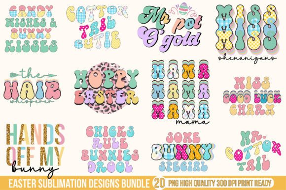 Download Easter Sublimation Designs Bundle - Premium Resources