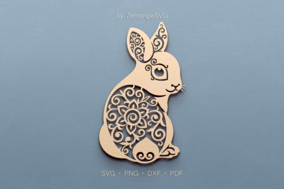 Download Easter Bunny SVG Paper Cut Laser Cutting - Laser cutting Collection